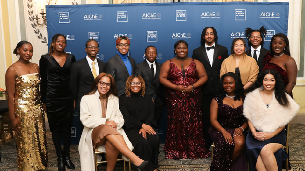 Back row (left to right): Gabrielle Awuah, Karis Lewis, Ambrose Kee, Kimerious Hamilton, Brendan Bryan, Treania Mathews, Anthony Tucker, Gabriel Wood, Supreme Smith, Dieunette Adusei-Peasah; Front row (left to right): Alina Tullos, Summer Laird, Nahla  Abdul-Hadi, Chelsea Minard